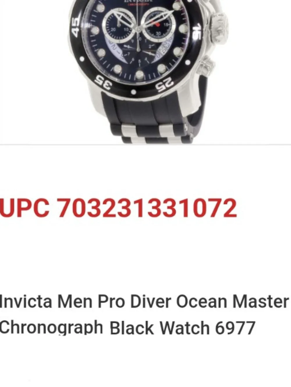 Invicta Black Watch with Green Accents and Silver Tone